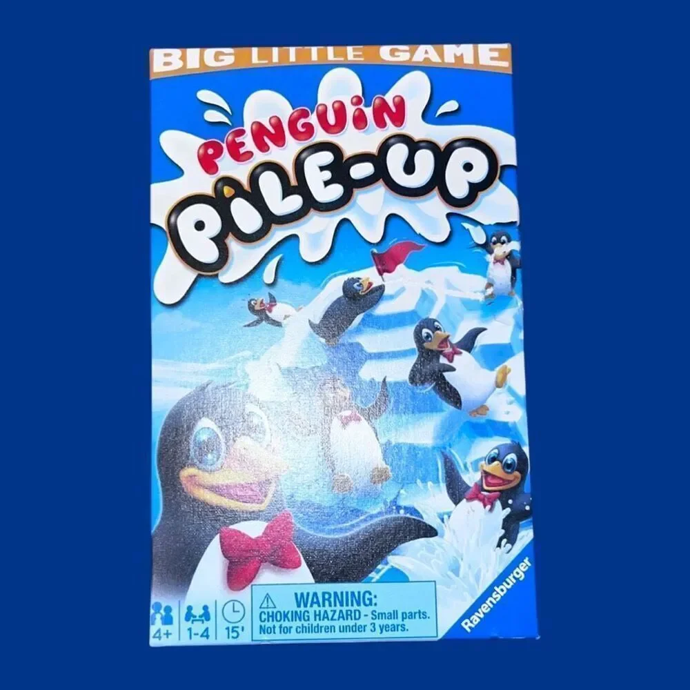 Ravensburger Penguin Pile Up - Travel Sized Family Game
